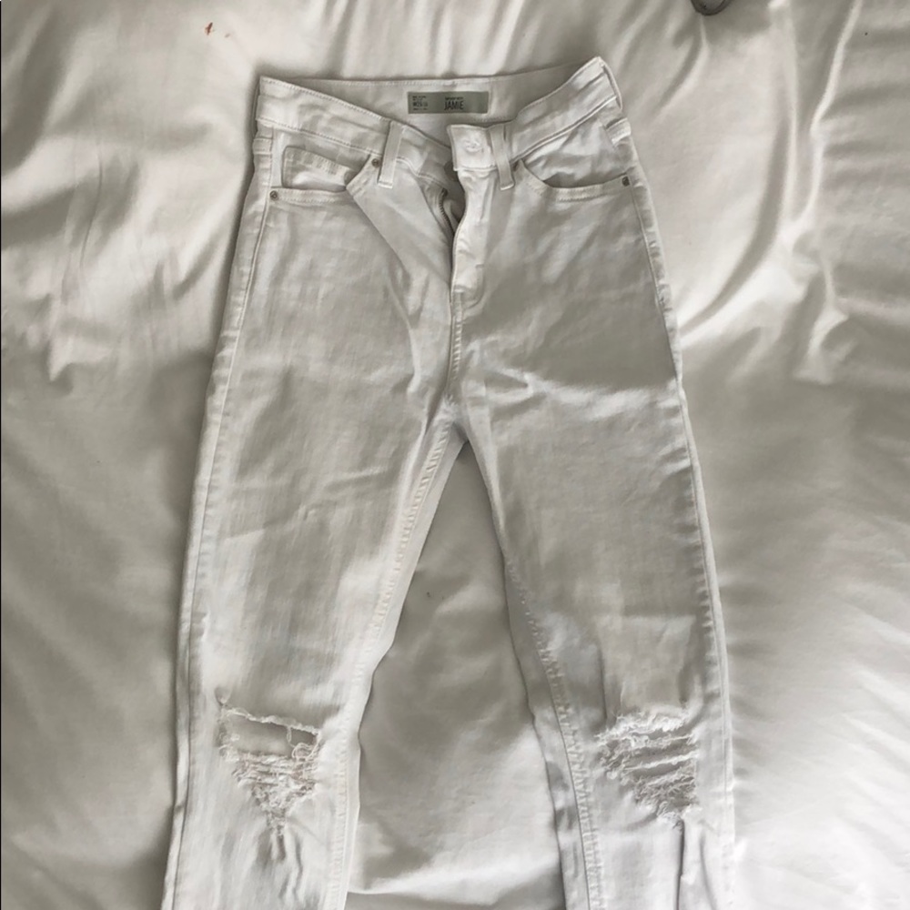 Top shop Jamie jeans white